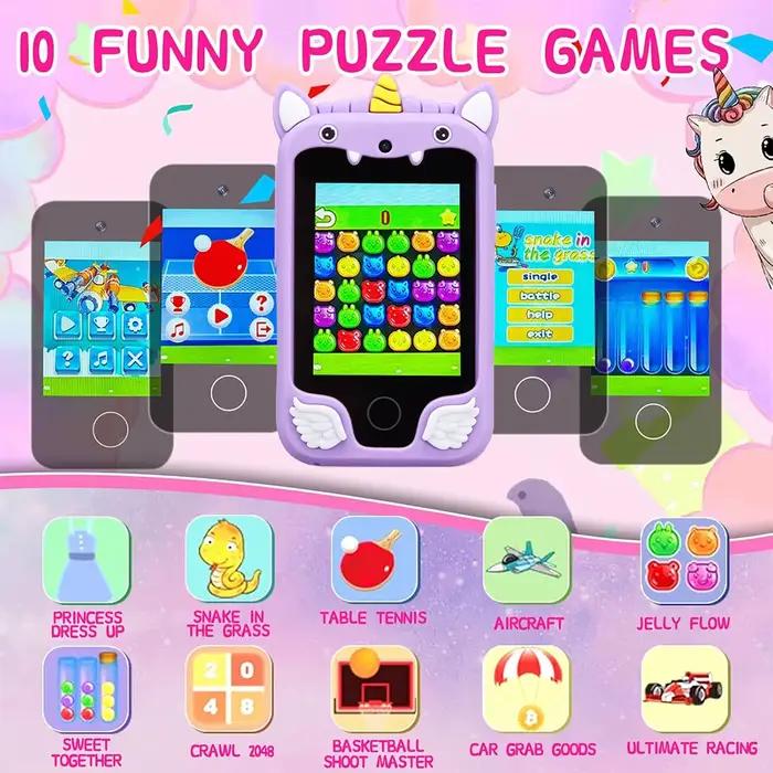 Téléphone intelligent à écran tactile pour enfants