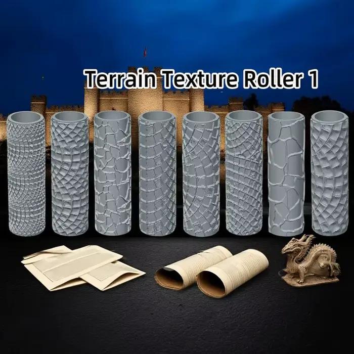 Mini rouleau texturant pour table de sable