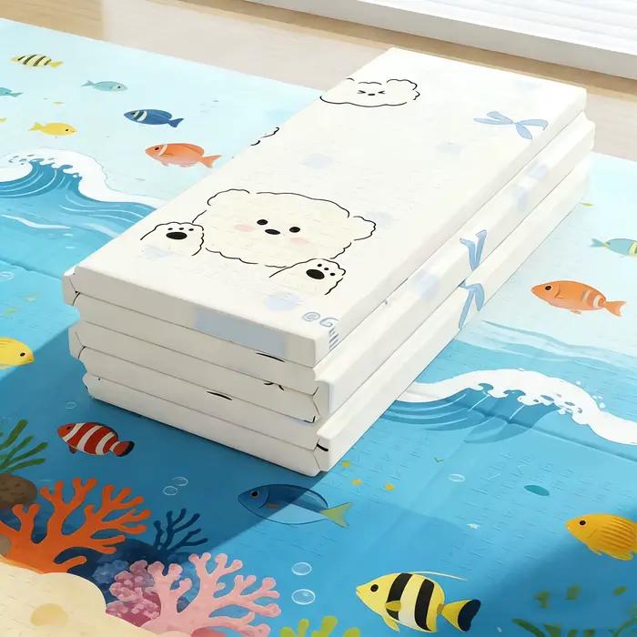 Tapis de jeu pliable pour bébé