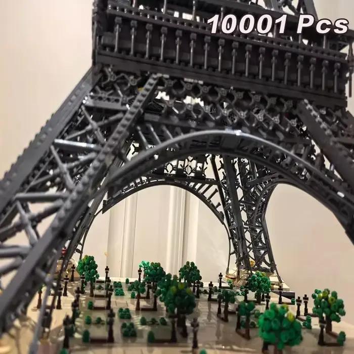 10001 pièces Blocs de construction Tour Eiffel 1