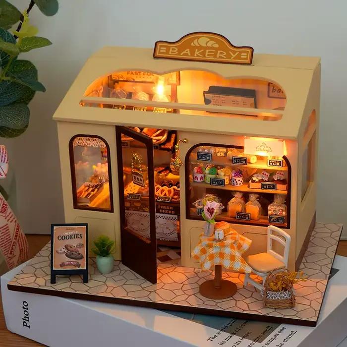 Kits de construction miniatures en bois