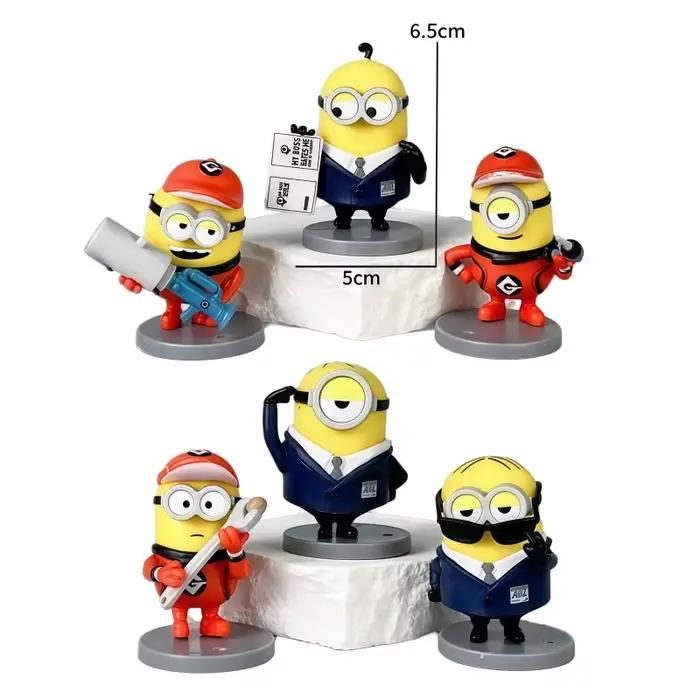 Figurines MINIONS, 6 pièces