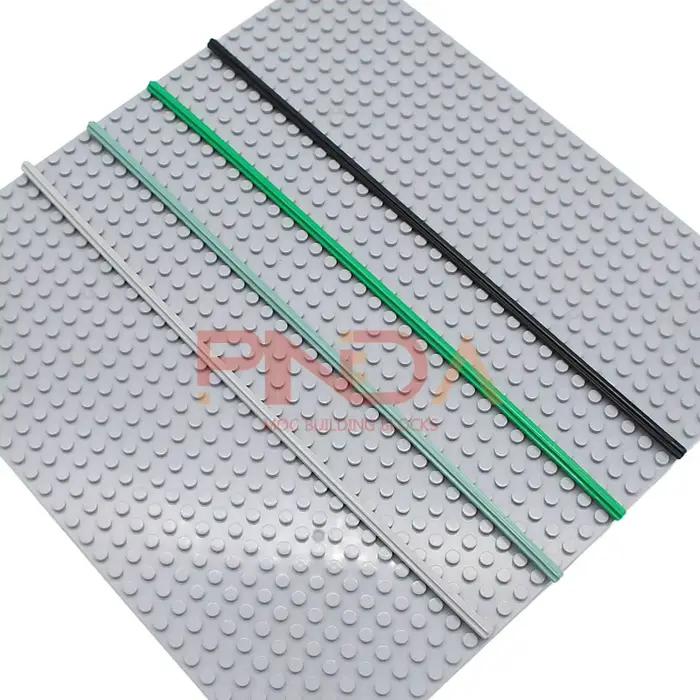 Bloque de construccion 10 unids/lote eje transversal técnico 32L pièces de ladrillos MOC compatible avec 50450 accessoires mecáni