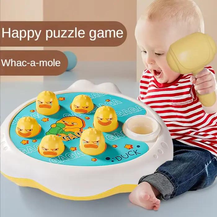 Jouet Whac-a-Mole Montessori pour Bébé Enfant en Bas Âge Cadeau Thème Animal Jeu de Frappe Parent Enfant Occasions Spéciales