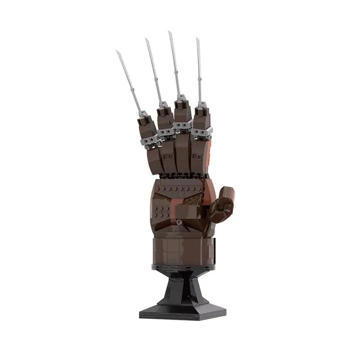 MOC un cauchemar sur Elm Street gants blocs de construction bricolage