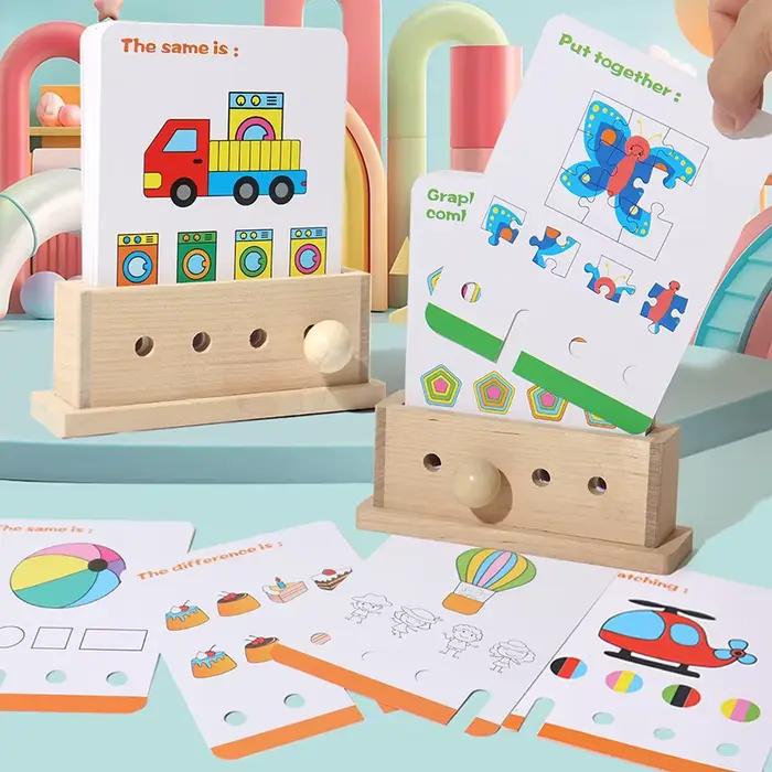 Jeu de Puzzle logique, ensemble de jouets éducatifs pour enfants