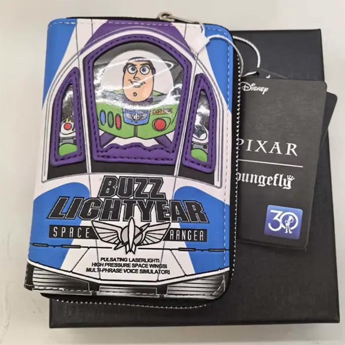 Portefeuille zippé Loungefly Pixar Toy Story 30e anniversaire Buzz Lightyear