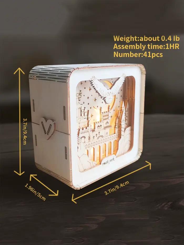 Puzzle 3D en bois, Kit de modèle de château