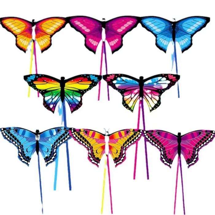 Nouveau cerf-volant papillon coloré facile à piloter