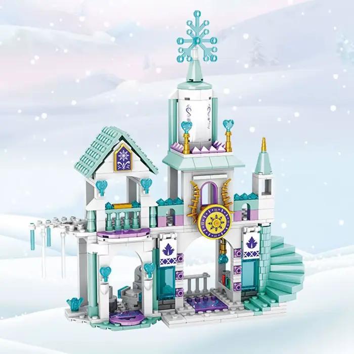 Bricolage filles châteaux maison chariots blocs de construction Kits briques modèle classique enfants jouets pour enfant