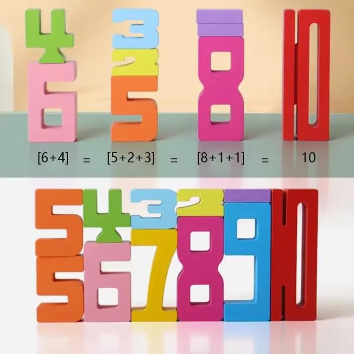 Décennie s d'empilage 3D pour enfants