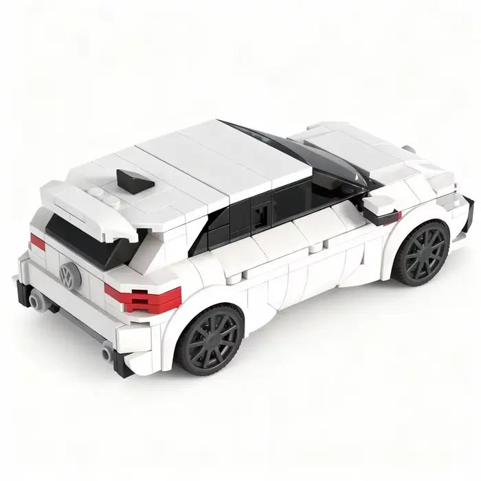 338 pièces MOC City Champions Golf GTI Clubsport 5 Modèle de blocs de construction Jouet Architecture Idée Éducation Cadeaux de Noël Briques