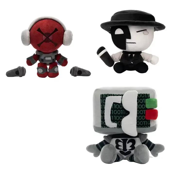 Peluche Game Die Of Death Killdroid, Poupées Artful Badware, Personnage de jeu d'horreur, Poupée en peluche douce, Décoration d'intérieur, Cadeaux de collection