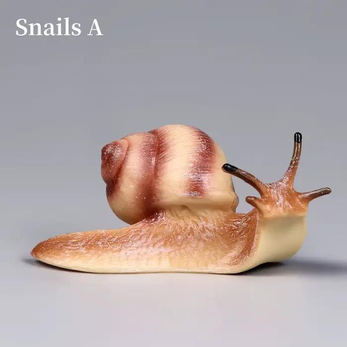 Figurines d'escargots éducatives pour enfants