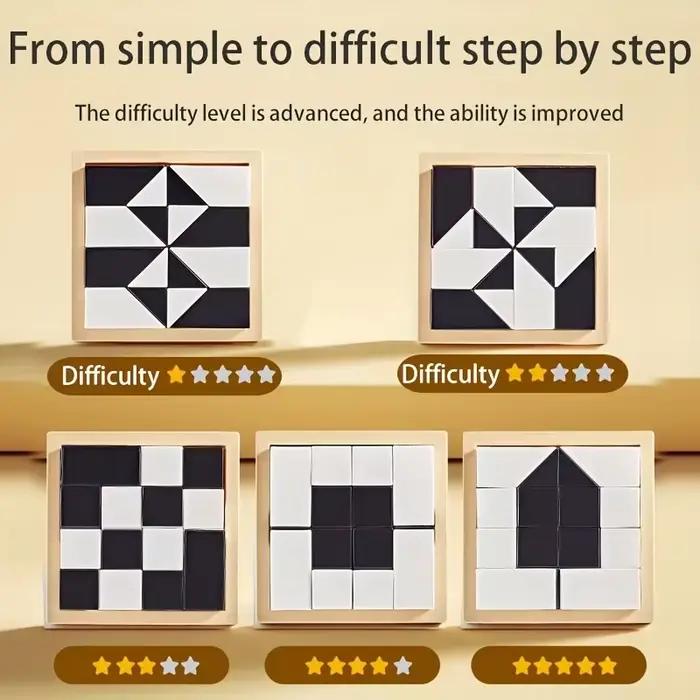 Puzzle à blocs cachés de 120 niveaux pour 3 ans et plus