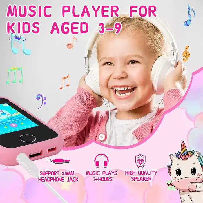 Téléphone intelligent à écran tactile pour enfants