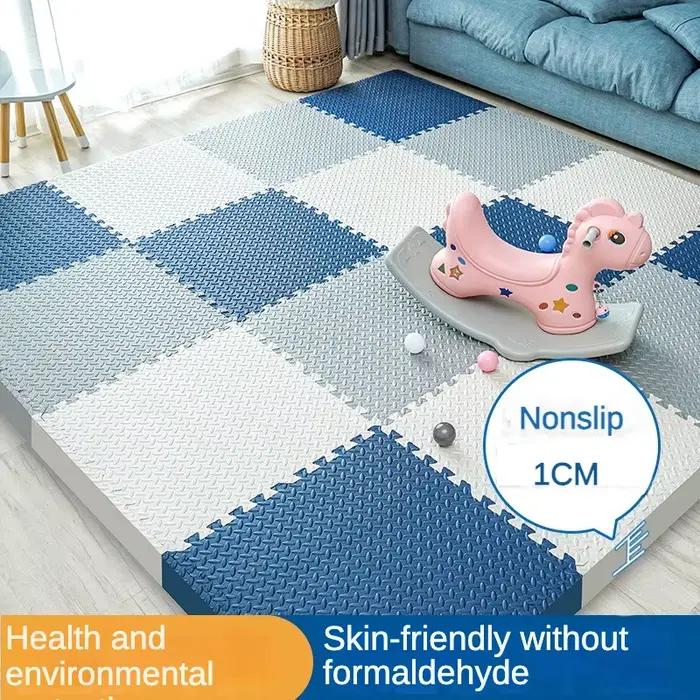 8/16 pièces tapis de jeu pour bébé sans BPA tapis en mousse souple imbriqués adapté à la zone de jeu pour enfants tapis de Protection pour enfants