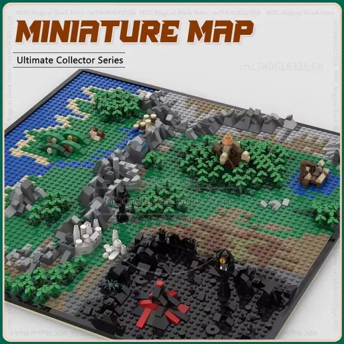 UCS – carte Miniature de la terre du milieu