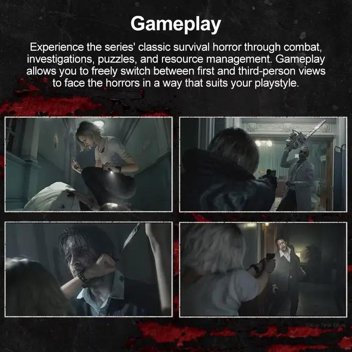Resident Evil Requiem Nintendo Switch 2 jeux, offres de jeux, 100% neuf, jeu physique original, jeu de tir à l'action pour NS2