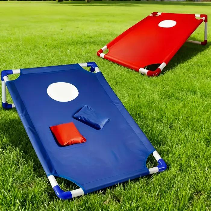 Jeu de lancer de sacs de sable pour enfants en plein air