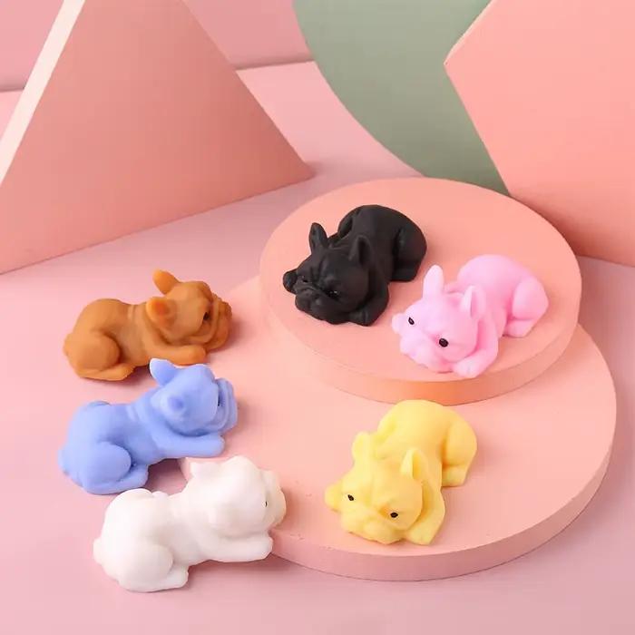 Squishy chiens Anime Fidget jouets Puzzle Simulation créative décompression jouet Kawaii chien anti-Stress jouets fête cadeaux de vacances