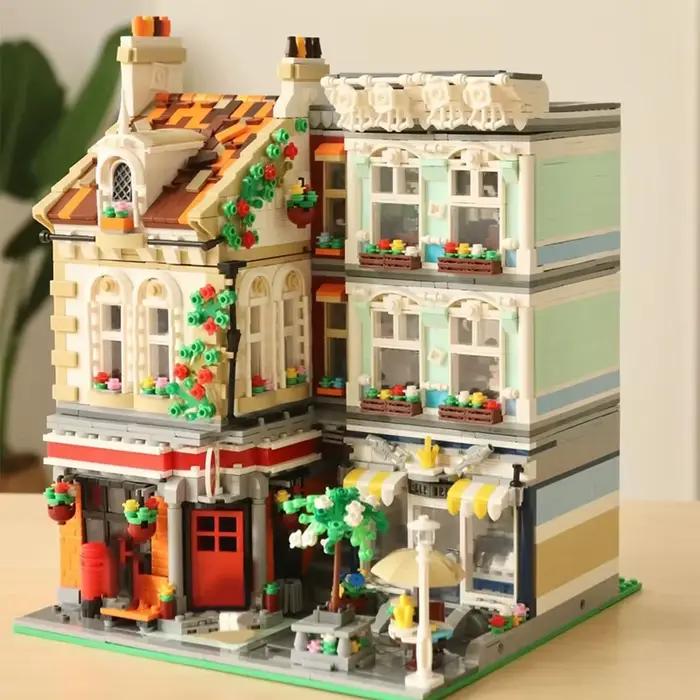 Blocs de construction Cuba Street View Architecture en plastique ABS écologique pour enfants et adultes occasions spéciales création artistique historique et culturelle
