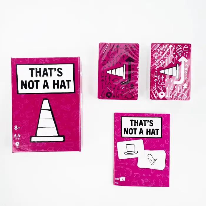 # @That's Not A Hat - Jeu de société amusant pour le bluffage et la mémoire