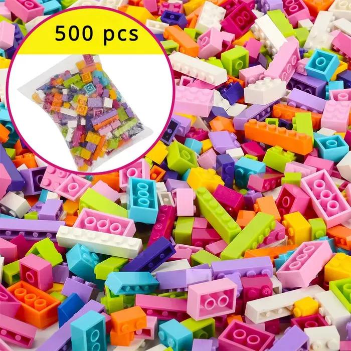 Bricolage blocs de construction créatifs grand ensemble ville