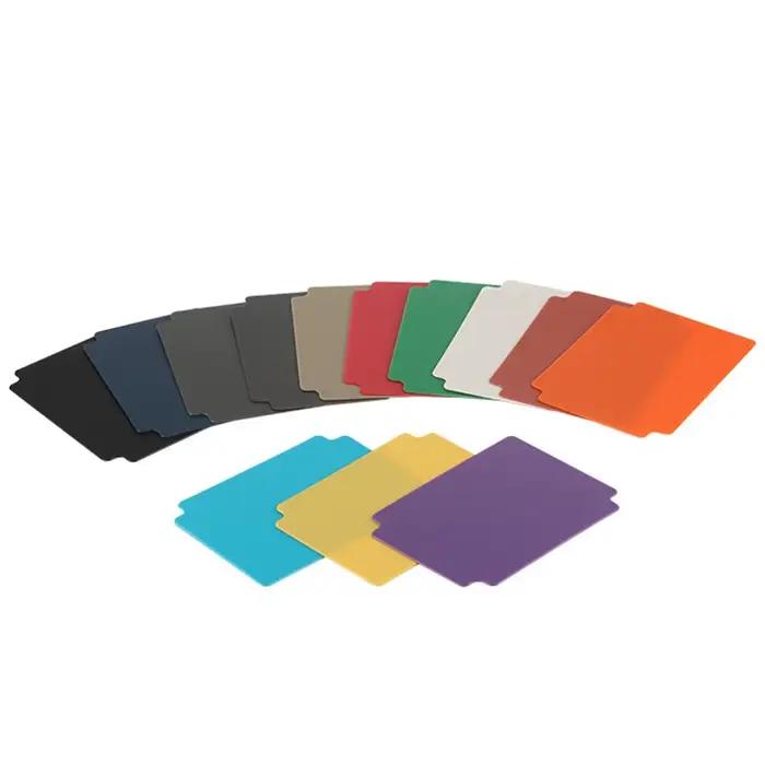 Séparateur de cartes PP multicolores