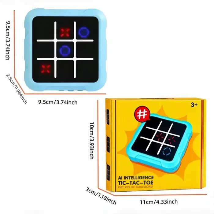 Jeu de société électronique multifonctionnel portable Tic-Tac-Toe