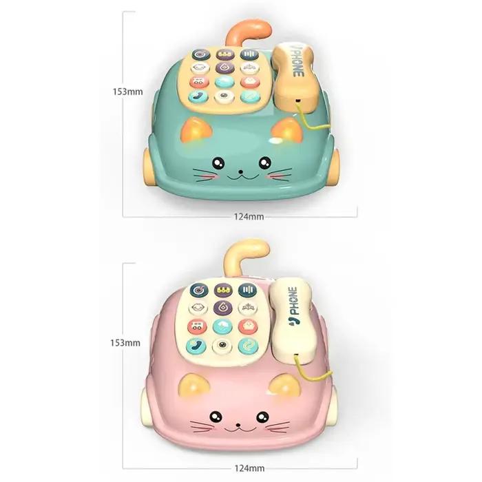 Jouets éducatifs bébés 0 12 mois lumières Montessori piano musical téléphone histoire filles enfants occaions spéciales
