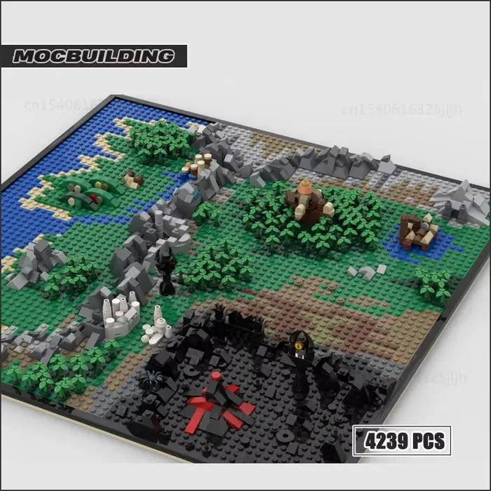 UCS – carte Miniature de la terre du milieu