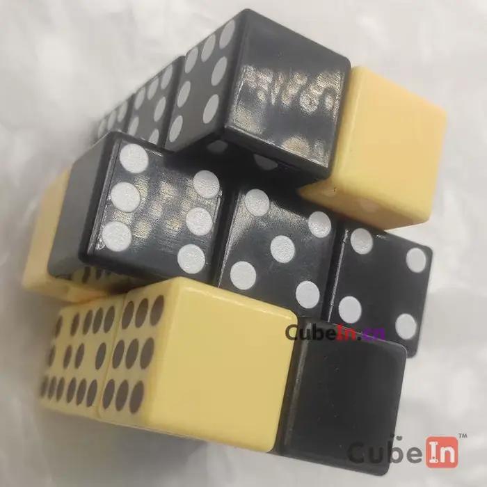 Lanlan 2x3x3 Cube de dés 2x3x3 Cube de dés Mahjong