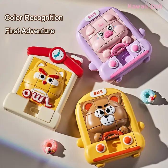 [DO] 1 puzzle 3D en forme d'animal avec figurines d'animaux mignons
