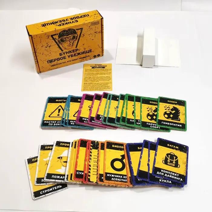 Bunker First Shelter, jeu de société