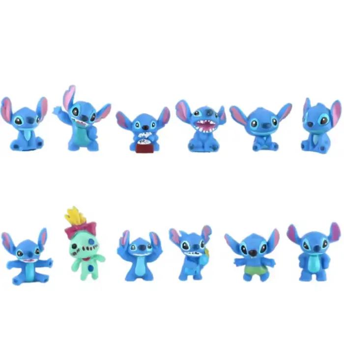 12 figurines miniatures Stitch