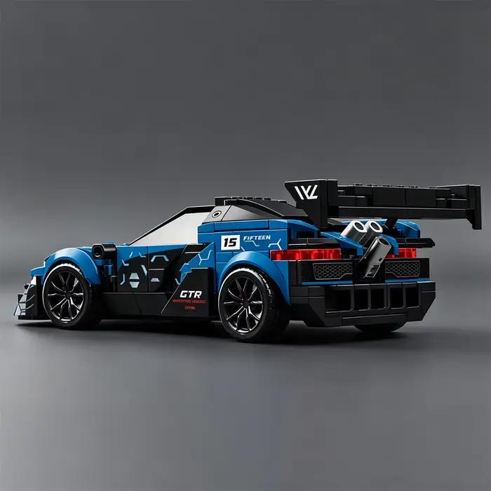 Série City Supercar EVO Blocs de construction Modèle de voiture de course P1 Jouet