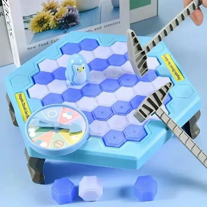 Sauver pingouin frapper jouet de glace