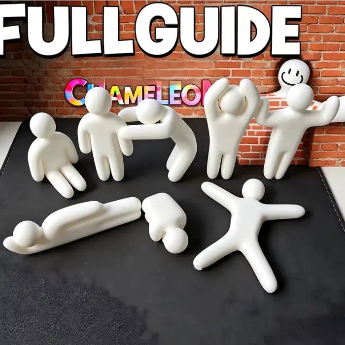 Figurine de personnage Meccha Chameleon imprimée en 3D, poses variées, décoration de jeu pour la maison, pour affichage sur bureau, cadeau pour collectionneurs de jeux adultes