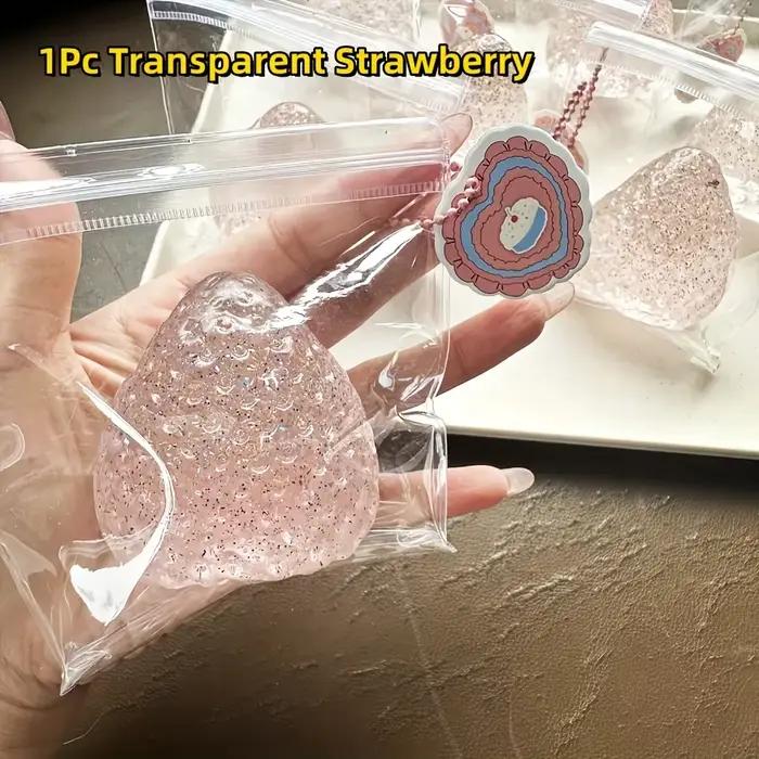 Jouet anti-stress souple Fidget Squishy Fraise Taba
