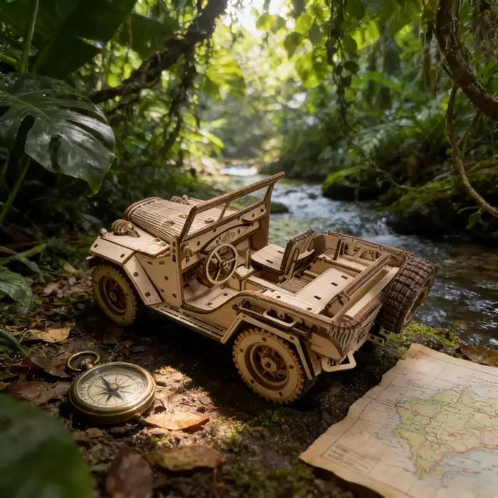 Puzzle 3D en bois, bricolage