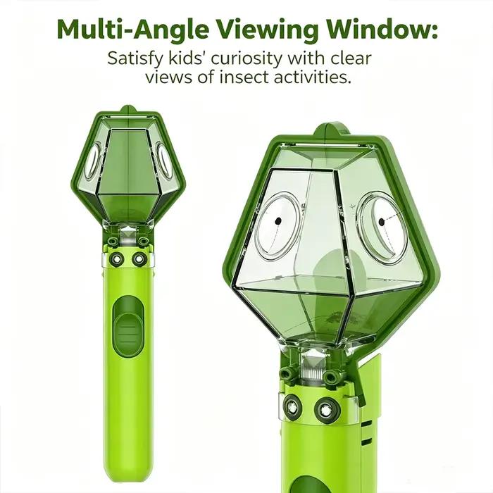 Attrape-insectes et loupe d'observation