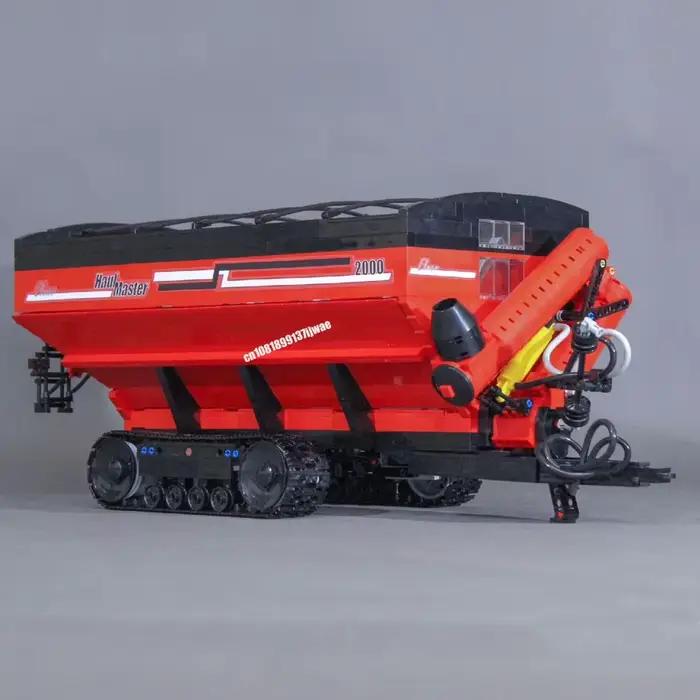 MOC RC Farm QuadTrac 620 tracteur et Elmer HaulMaster 2000 benne remorque bricolage idées créatives technologie jouet assemblage Puzzle cadeau