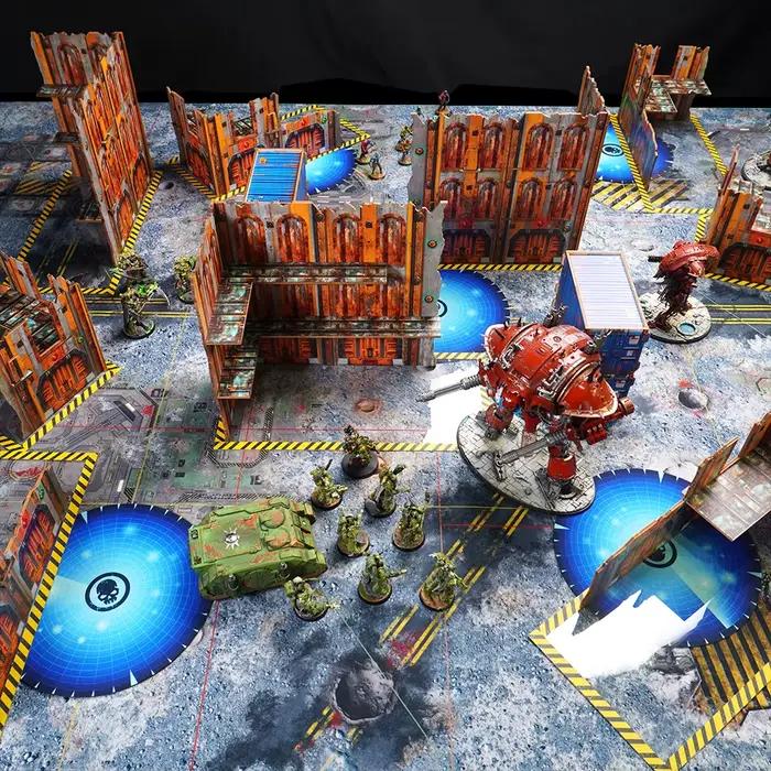 Battlemat, Gamemat, Deployement Zone, NOUVELLE édition 11e, 66"x44", Accessoires de wargame, Battlemats