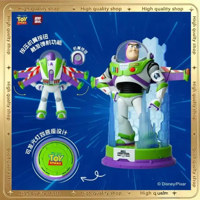 Modèle assemblé authentique de Buzz Lightyear de Toy Story