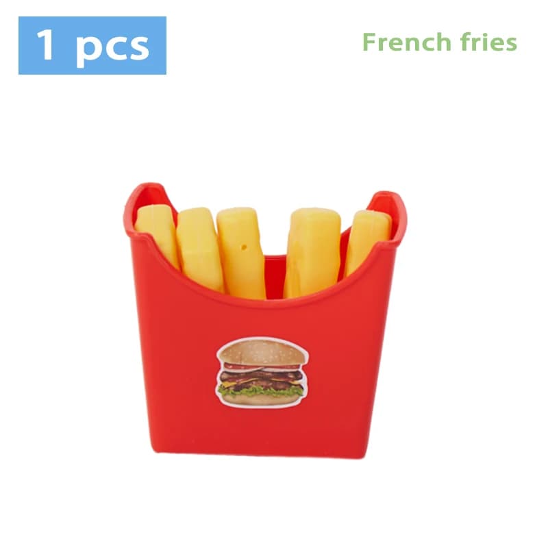 Jouets de cuisine de simulation pour enfants : Hamburger, hot-dog, frites – Jeu d'imitation éducatif