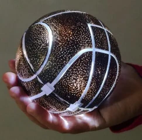 Jeu pomme d'eden Fruit avec lumière LED figurine jouets 10cm