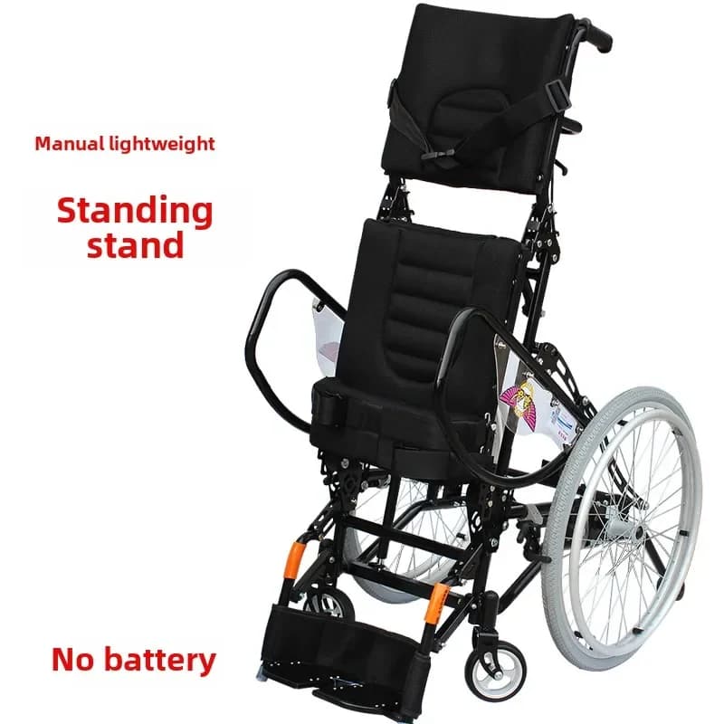 Chaise de sport manuelle sur pied légère, blessures, paraplégiques, handicap, cadre spécial pour les