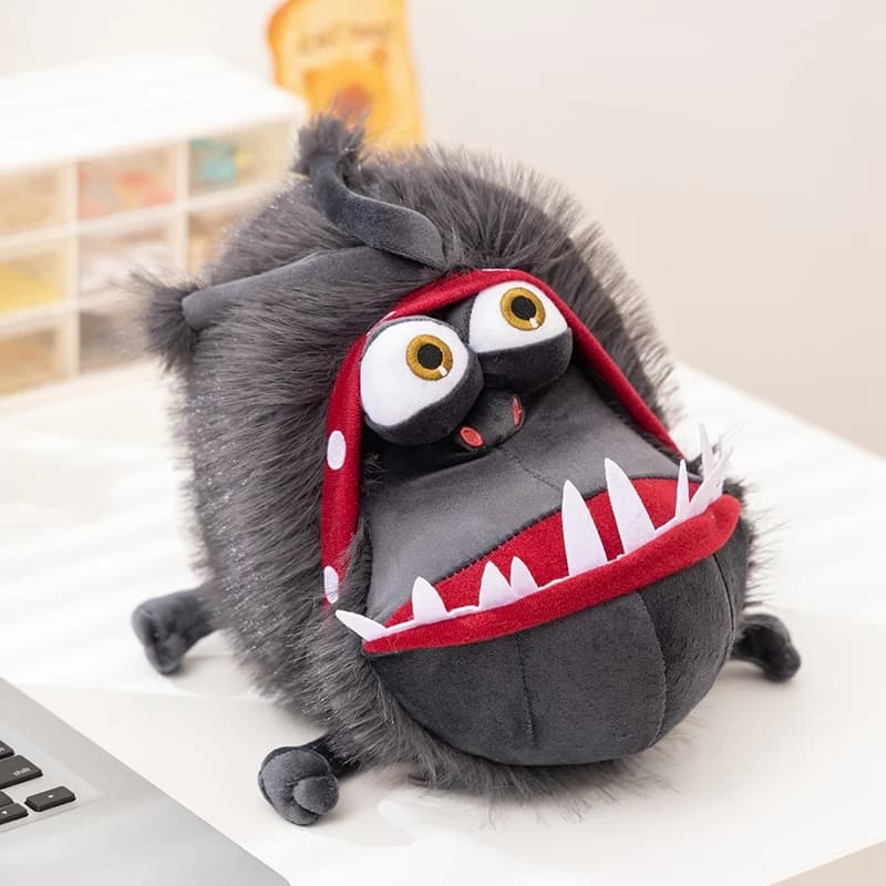 Nouvelles figurines amusantes des chiens de Gru, Kyle, animaux mignons à grande bouche, jouet décora
