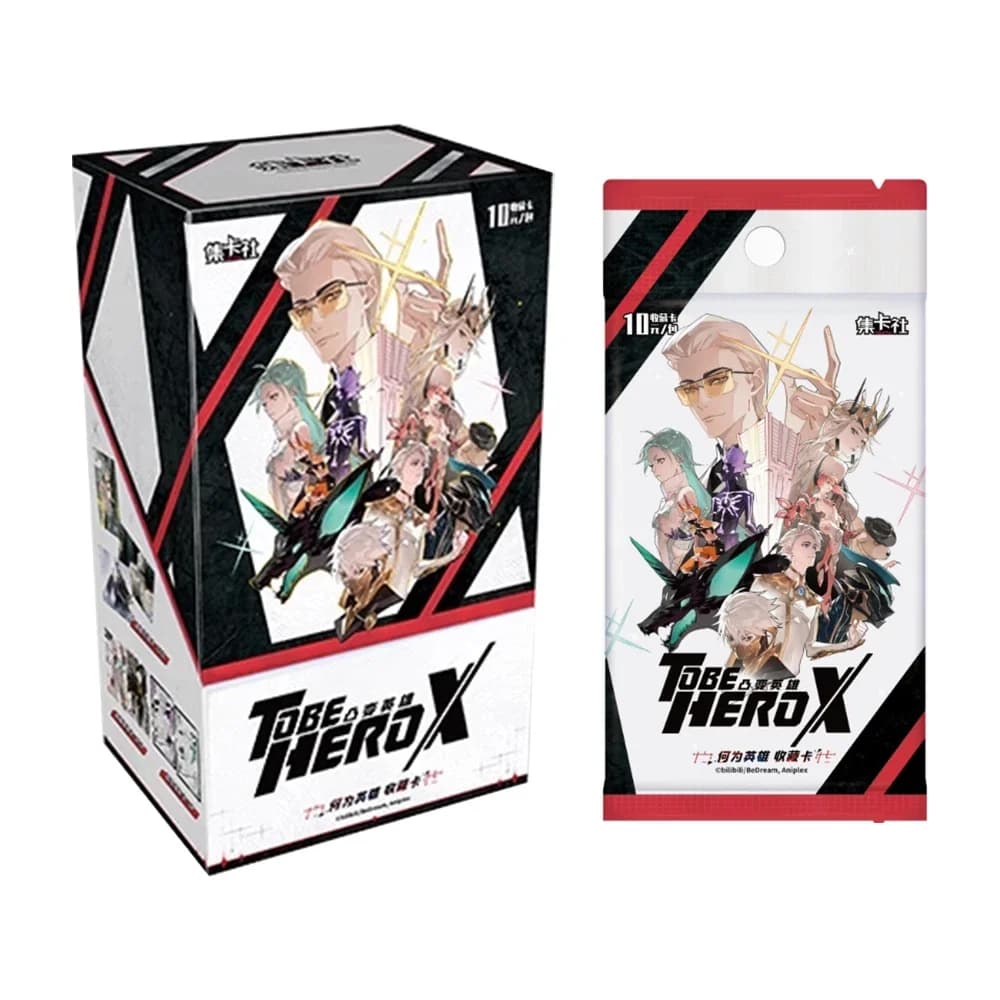 Véritable pour être HERO X carte je suis le héros série personnage chaud exclusif Signature virtuell